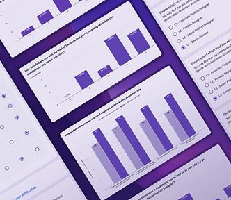 Cover image showing examples of the surveys that were used in performance review evaluations