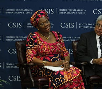 Professor Dora Akunyili at CSIS (Center for Strategic & International Studies)