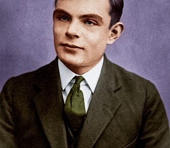 Image of Alan Turing from Wikimedia Commons — The Founder of AI Killed Himself Because of Gay Hate