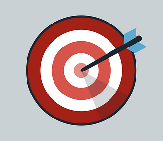 Target with and arrow in the bullseye
