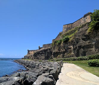 It is a fortification built located right on the bay to defend against enemy ships. It’s 140 foot-high promontory with six levels facing the Atlantic ocean.