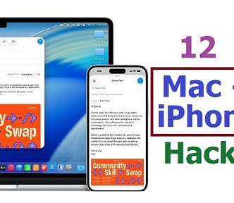 12 Ways to Make Mac + iPhone Work Magic