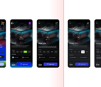 UI Design Skill Levels for Dark Mode