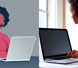 Two black women on laptops — How I Make $3,000 a Month Fixing Failing Articles