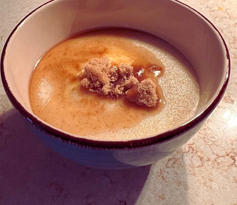 Cream of Wheat in a bowl. Photo by Ellie Jacobson.