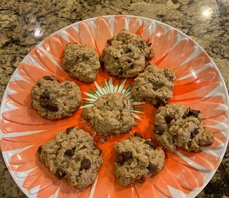 Oatmeal chocolate chip cookies