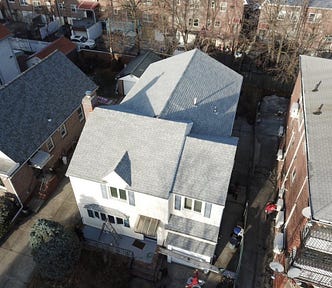 A completed Roof in Staten Island
