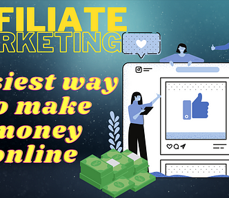 An illustration about affiliate marketing and make money