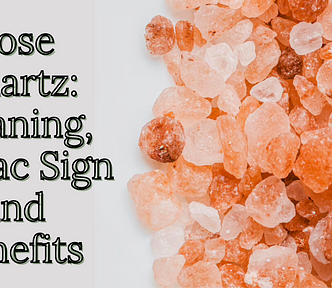 Rose Quartz: Meaning, Zodiac Sign and Benefits — maroth jewels