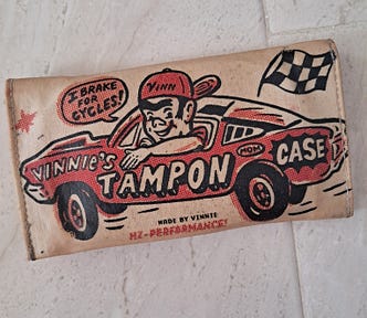 Photo of authors “Vinnie’s Tampon Case”