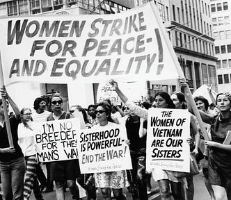 Women’s Peace and Equality Strike, New York City, 26 Aug. 1970