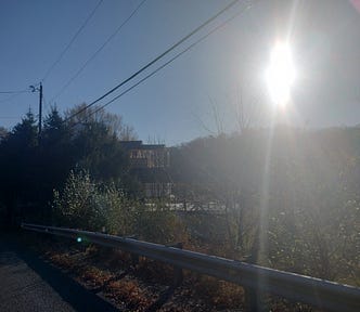The sun looks like a tear or a portal between our reality and the non-physical realms