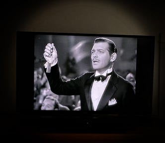 Clark Gable. Photo by the author.