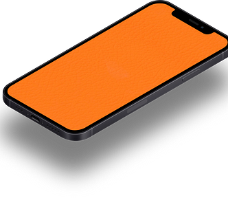 iPhone 13 Pro Max showing orange screen