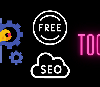 10 Free SEO Tools with an image of a man using a wrench with a checklist in the background.