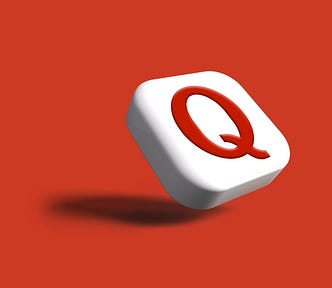 An image of the Quora logo against a red background.