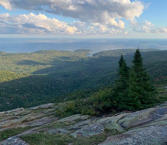 Cadillac Mountain, Acadia National Park, Maine — Photo by Donald Raab