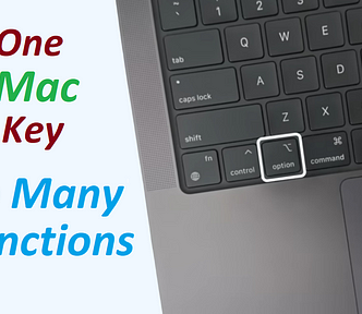 Option Key with so many functions