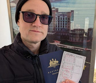 My son has the first stamped passport into North Korea since 2020