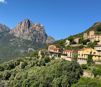 On the road to Porto, Corsica