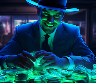 Me in a hat counting money I made selling ChatGPT prompts