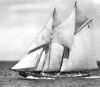 Blue Nose, a Nova Scotia ship, Arpad Nagy, Medium