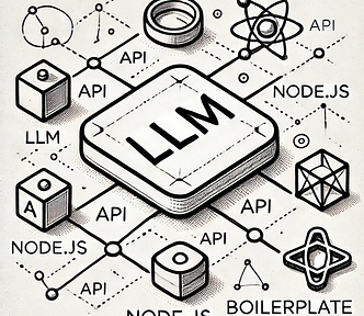 LLM-Codegen enables the Node.js API boilerplate to automatically generate module code