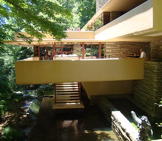 Frank Lloyd Wright’s Fallingwater in Mill Run, Pa.