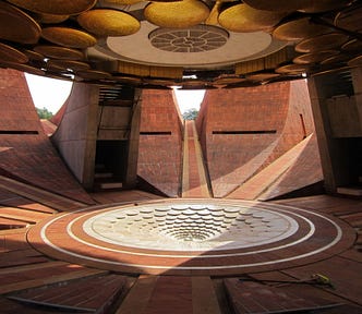 Inside of the Matrimandir at AurovilleAlkemist_Alchemy_wellness_intentionalspaces_intentionalliving_spacial_design_founders_entrepreneurs_burnout_mentalhealth_meditation_minorities