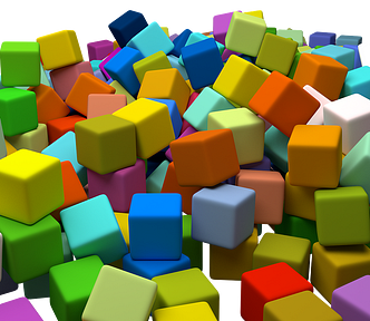 colorful Block cubes