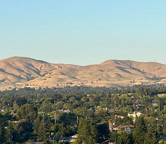 Picture of California hills
