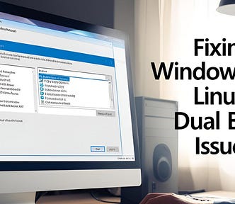 How to Fix Windows and Linux Dual Boot Not Showing Boot Manager