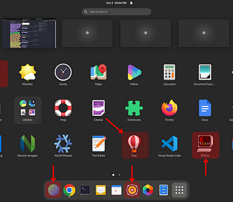 Remove Xterm, Tour and Manual in NixOS Gnome?