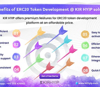 erc20 token development company features