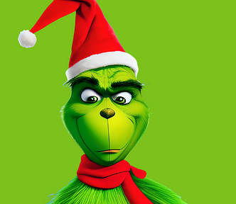 Grinch in a Santa hat and scarf — Dr. Suess’ Grinch Is Really About Cultural Assimilation?