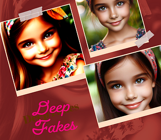 AI Generated images of young girls
