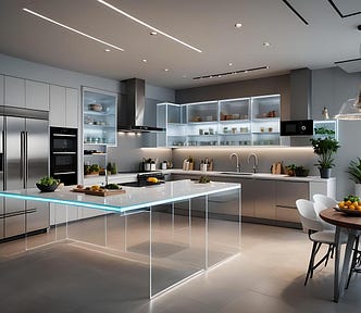 Modern Kitchen by AI Artz