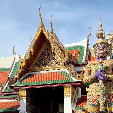 The Grand Palace in Bangkok, Thailand