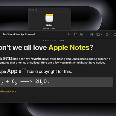 7 Ways I Am Using Apple Notes For My Productivity Workflow in 2025 | by ...