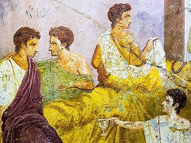 Satyricon Petronius Roman Banquet Trimalchio Frank Moone | Literary Impulse