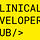 Clinical Developers