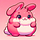 Pink Fat Bunny