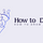 How to draw A Easy