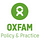 Oxfam Policy and Practice