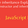 Protype inheritence in java script