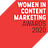 Women in Content Marketing Awards