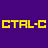 CTRL-C