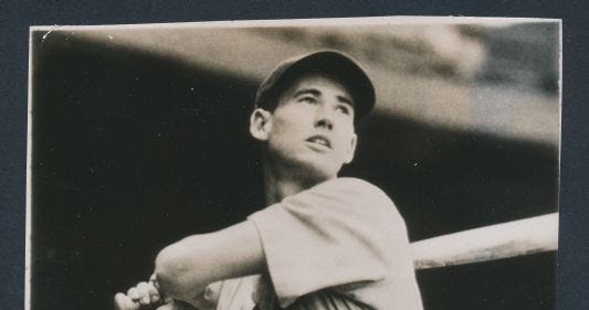 1937 San Diego Padres, No. 19 Ted Williams – Oldtime Baseball Game