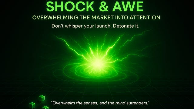 Shock & Awe in GTM: How Startups Can Overwhelm Markets into Attention