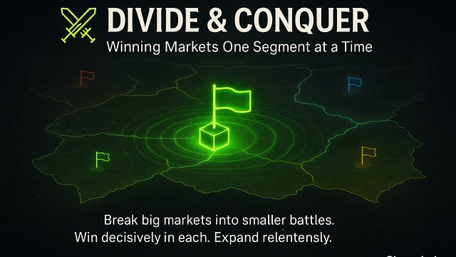 Divide & Conquer: The Military Strategy Every Startup Should Steal